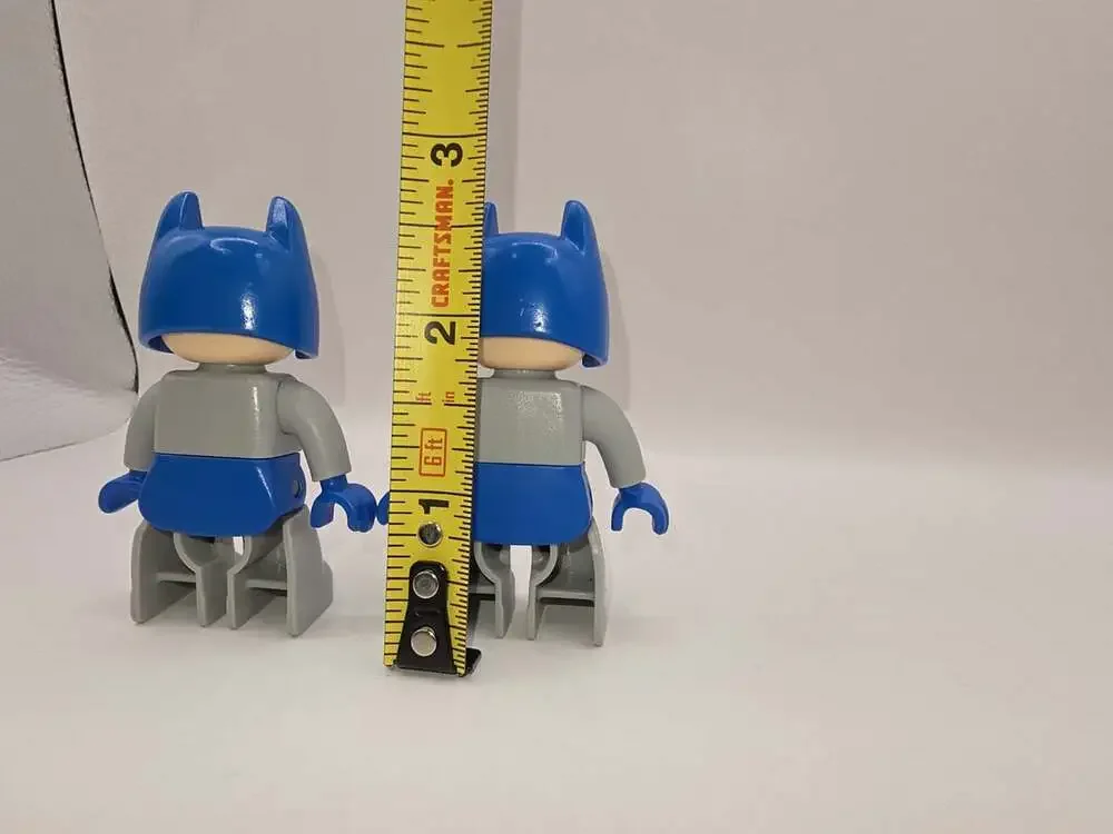 2 Lego Duplo Batman Figures for set 10823 Batwing Adventure